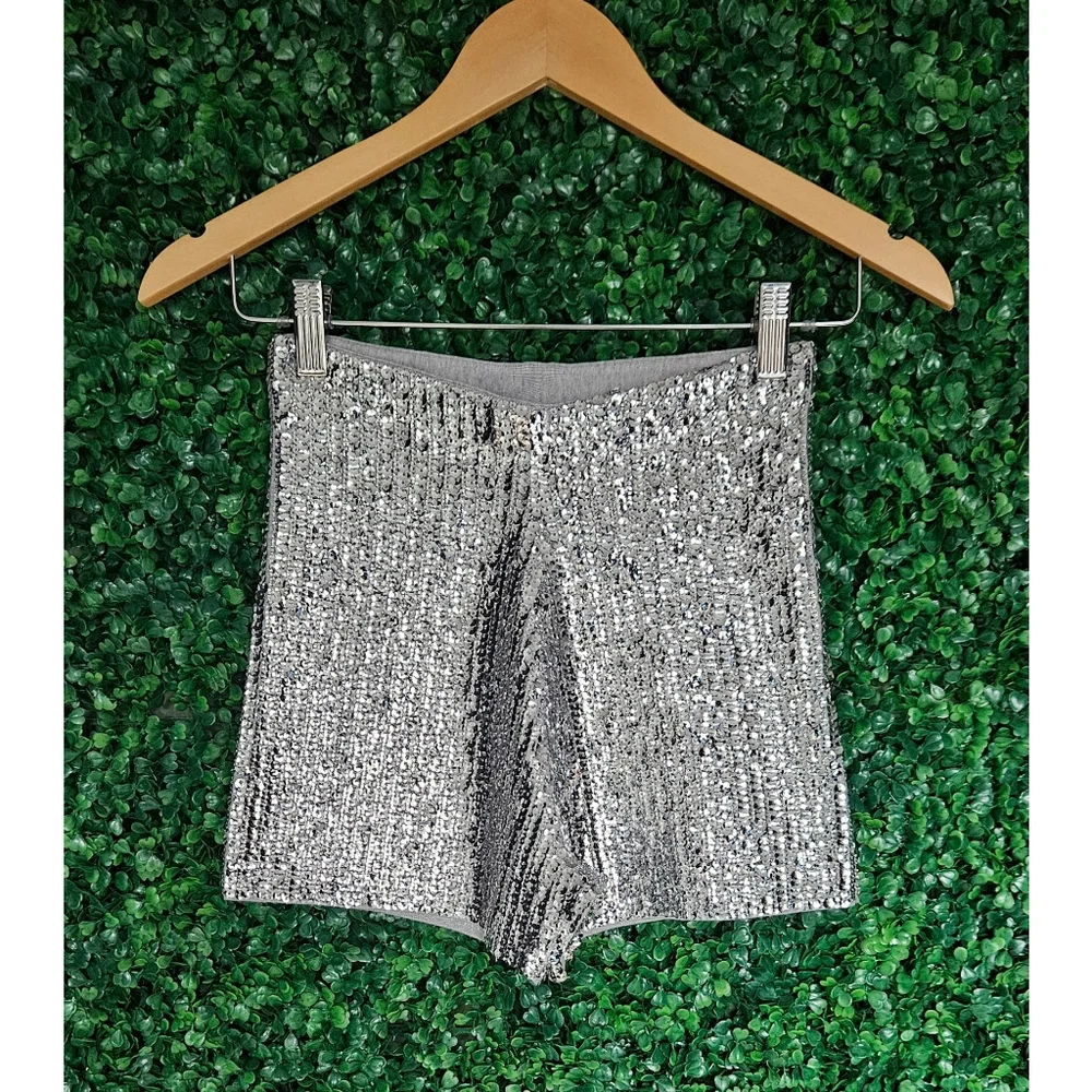 J.Crew Collection sequin mini short - Picture 8 of 15